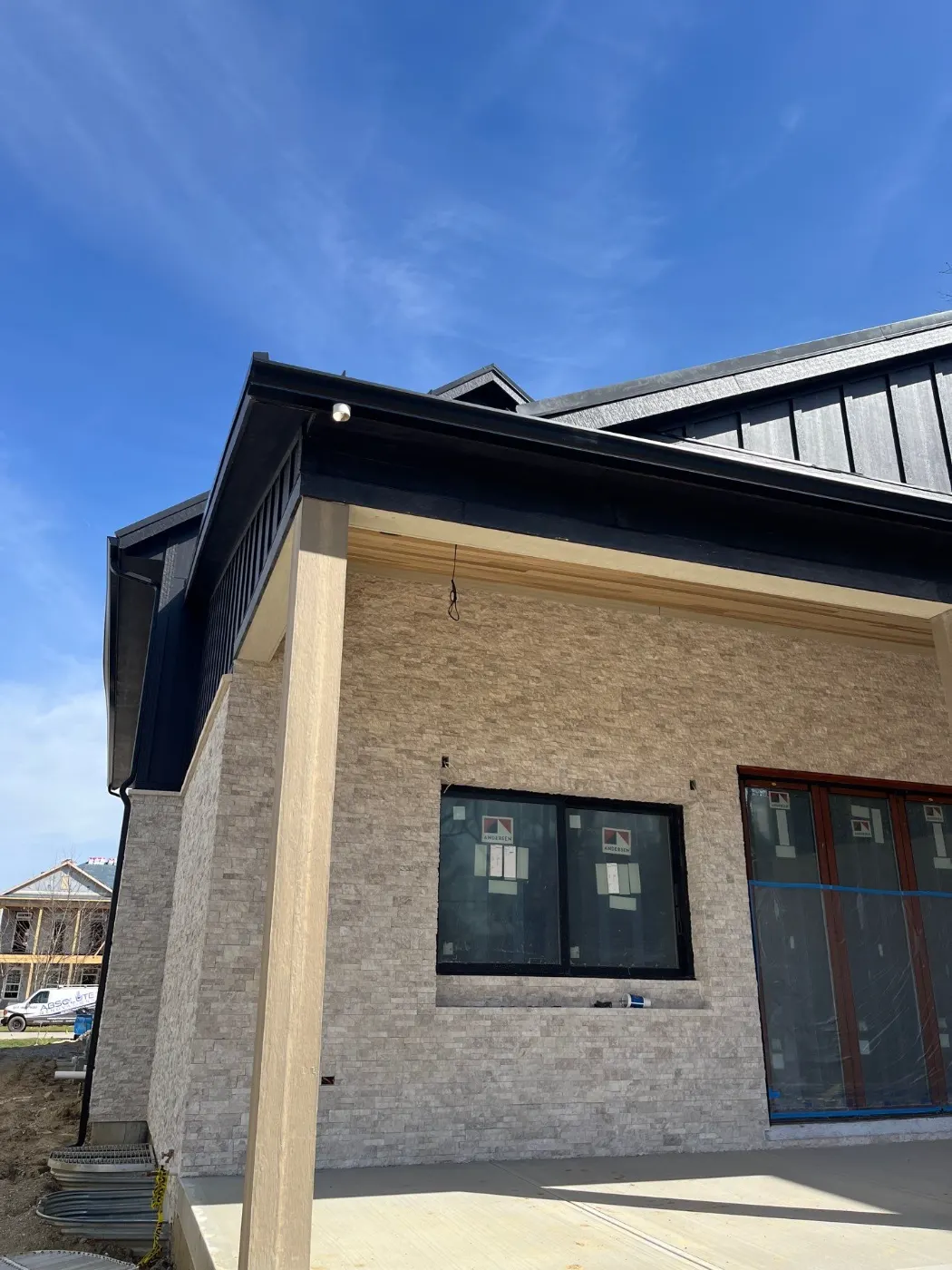 Soffit and fascia work in Laurel Lakes